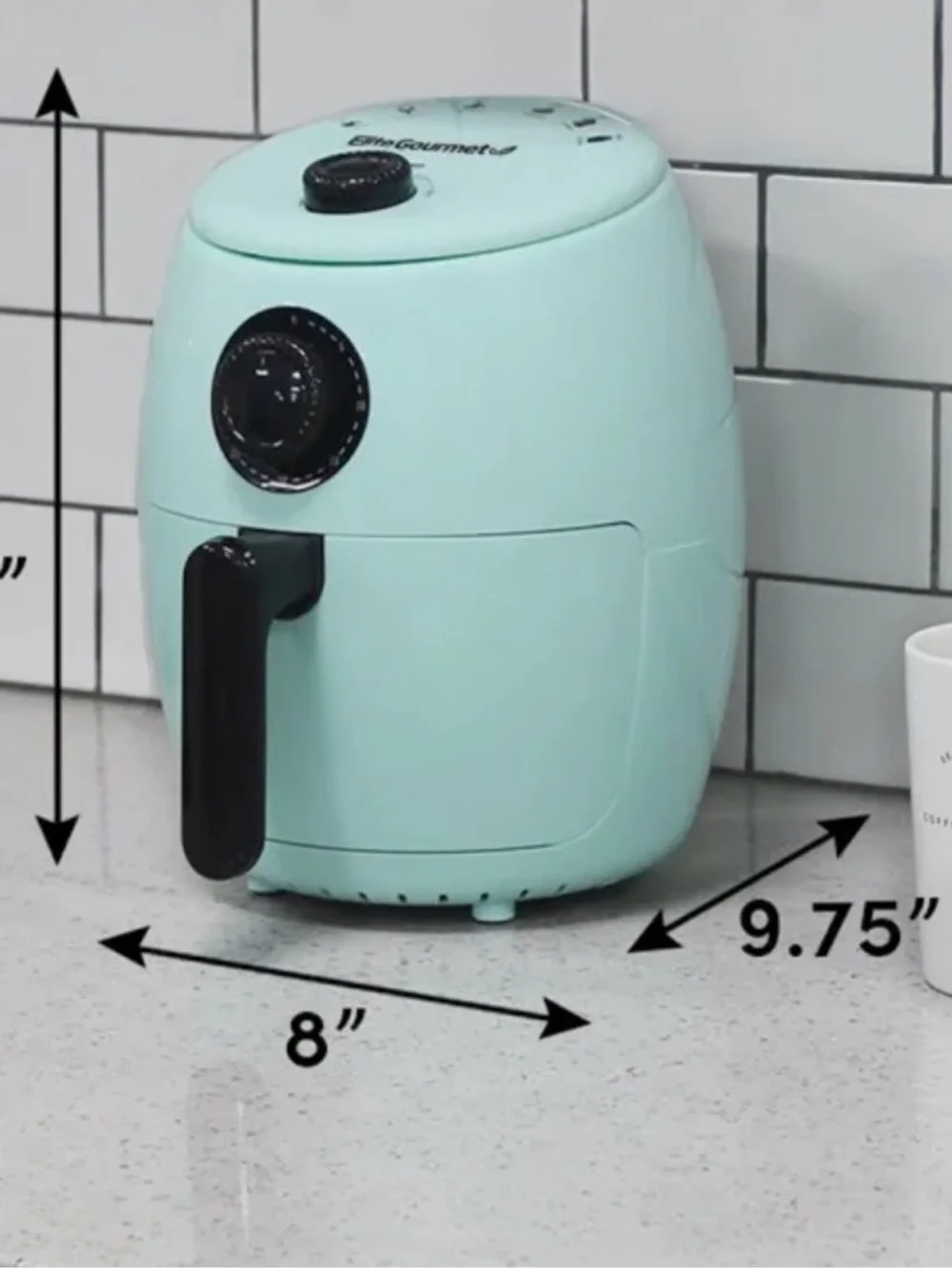 Elite Platinum Mint Green Air Fryer